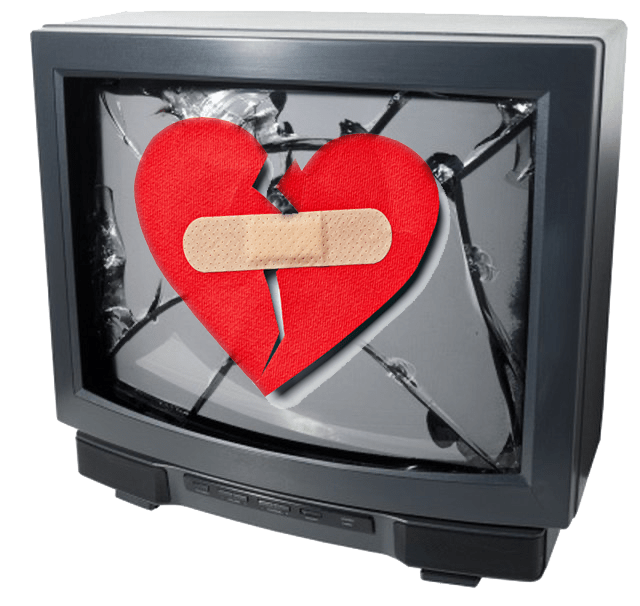 When You Have a TV Size Hole in Your Heart